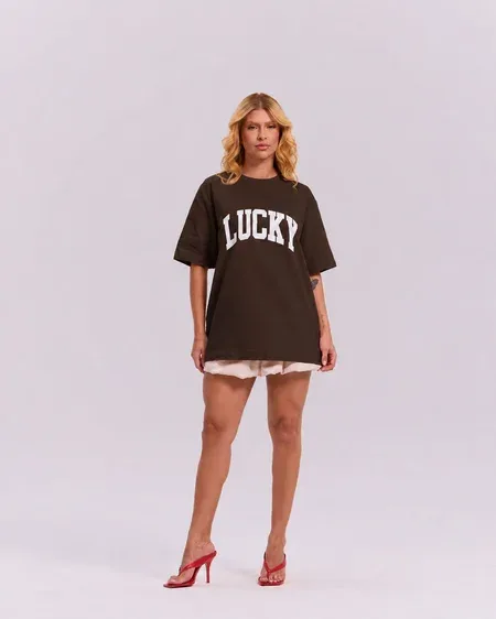 T-Shirt Oversized - LUCKY
