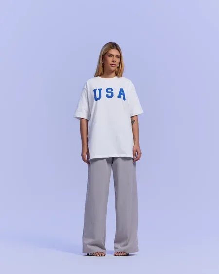 T-Shirt Oversized - USA